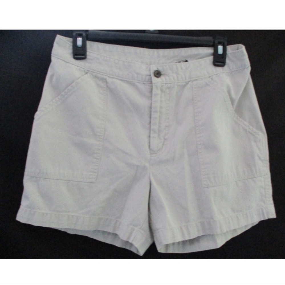 WOOLRICH SHORTS FLAT BROWN KHAKI UTILITY